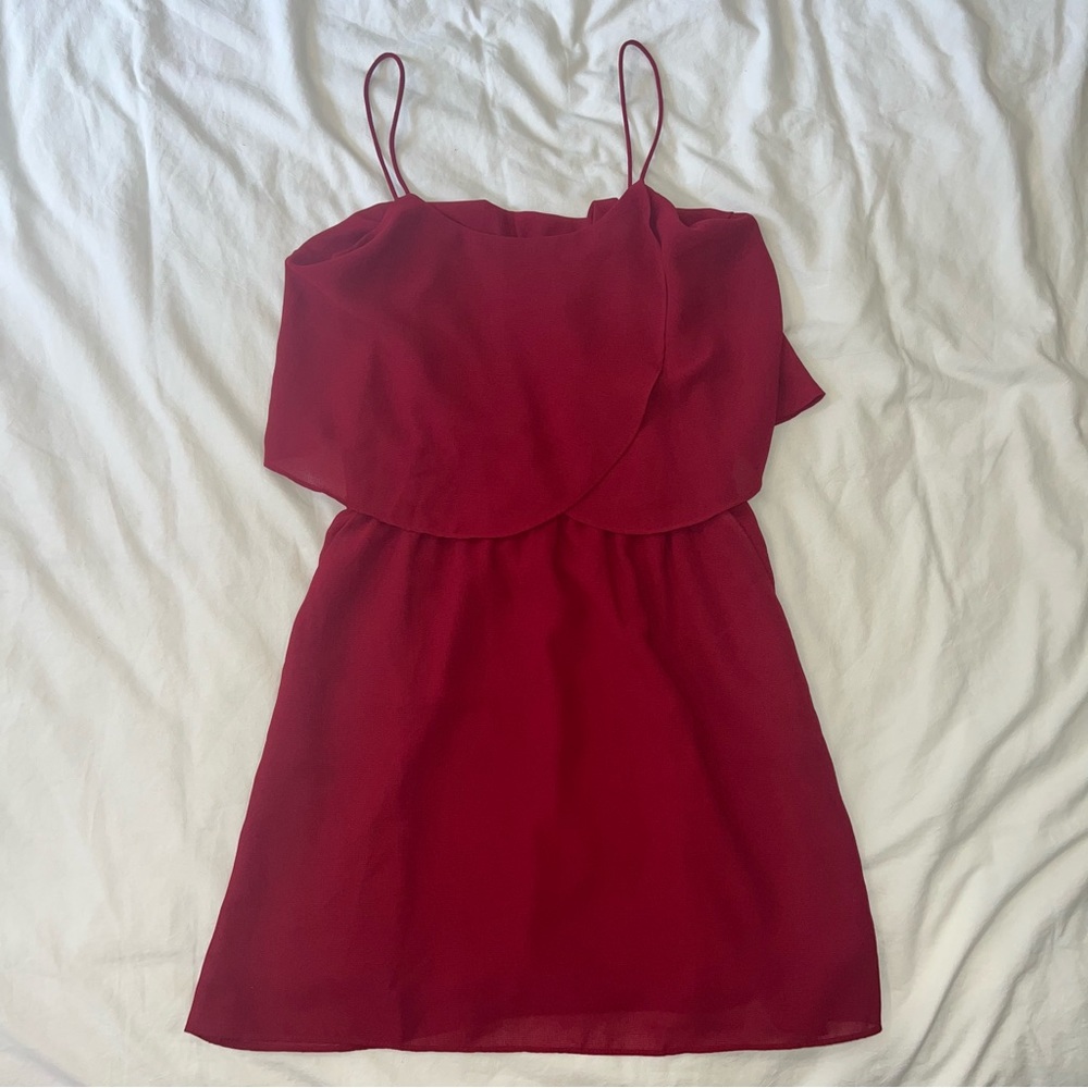 MANGO Red Dress